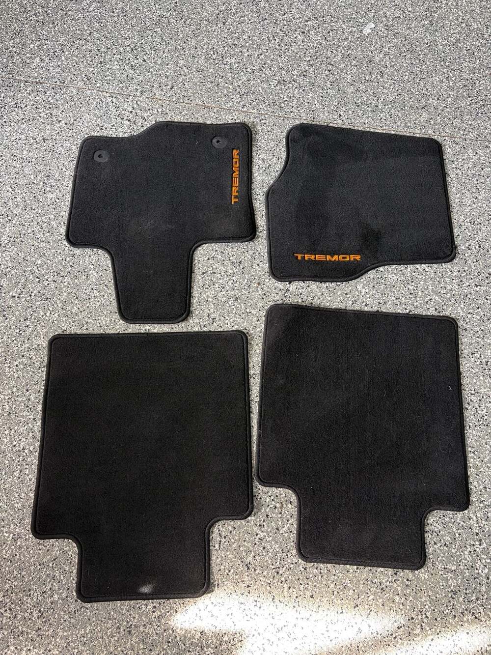 Ford F-150 Tremor OEM Carpet Floor Mats Set Front and Rear